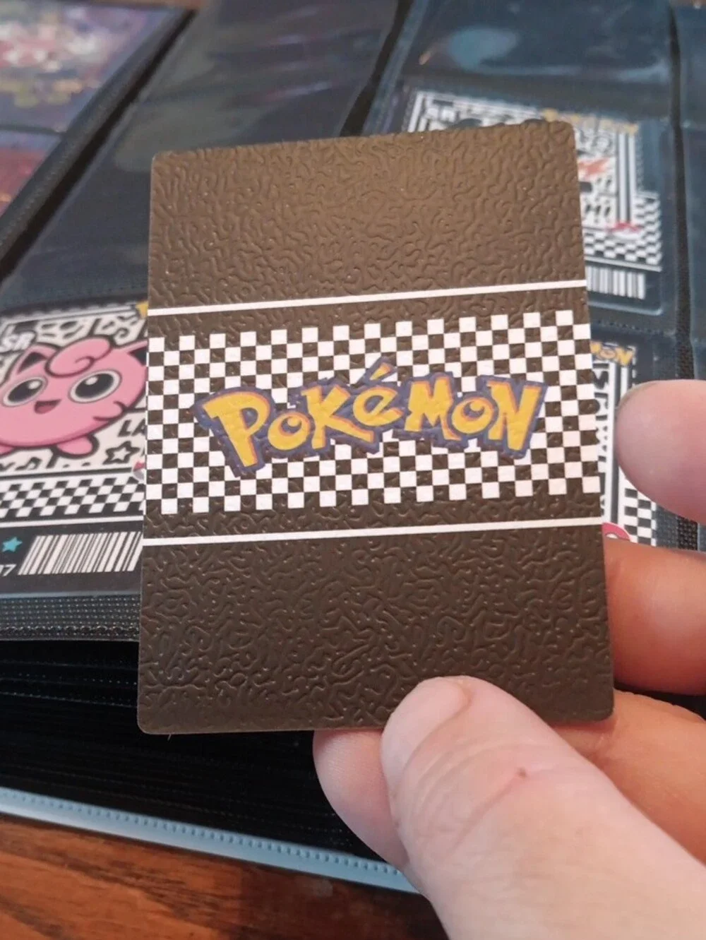 Pokemon Morpeko SR-004 Card — Black, Yellow & Pink